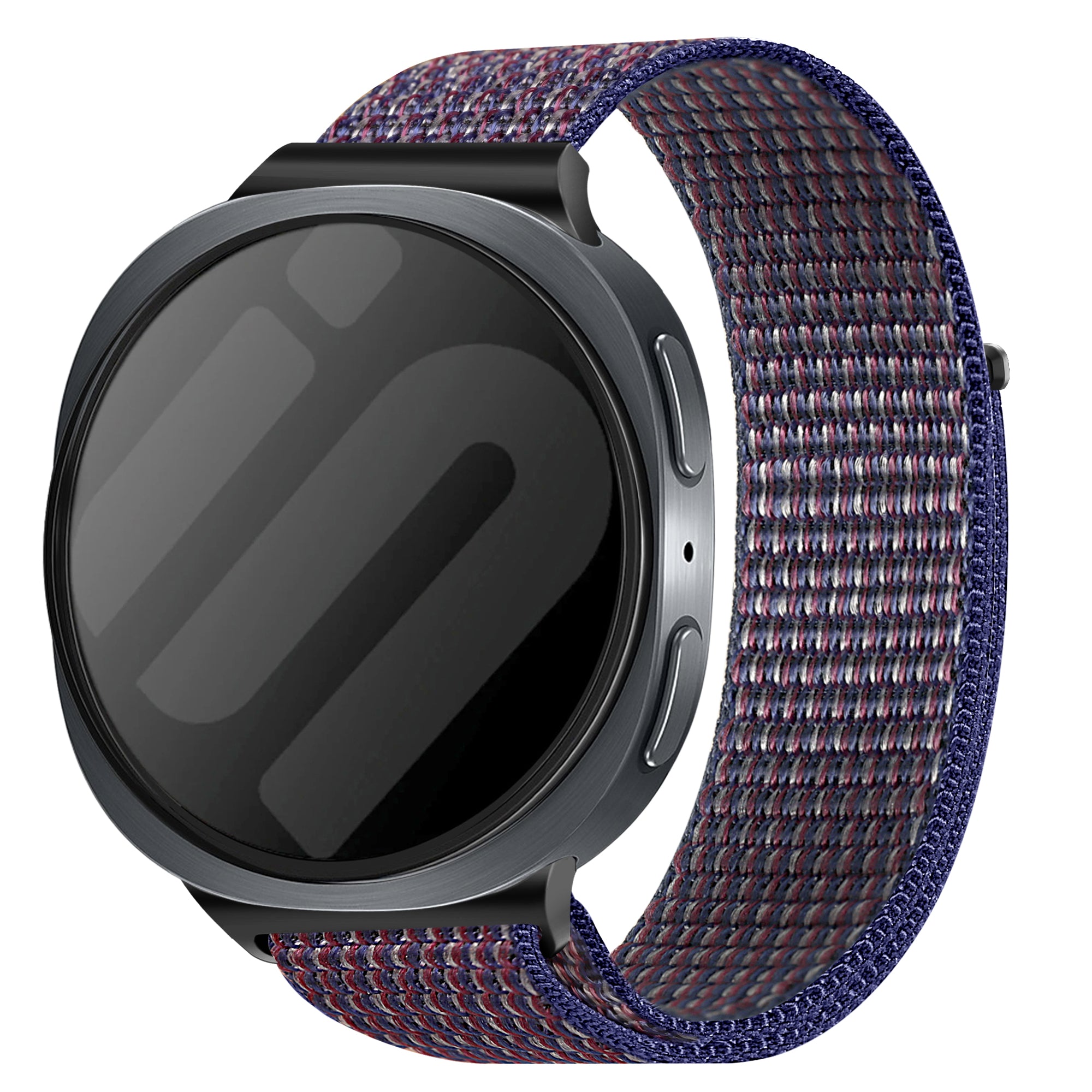 Bracelet nylon Samsung Galaxy Watch 8 Classic (bleu indigo)