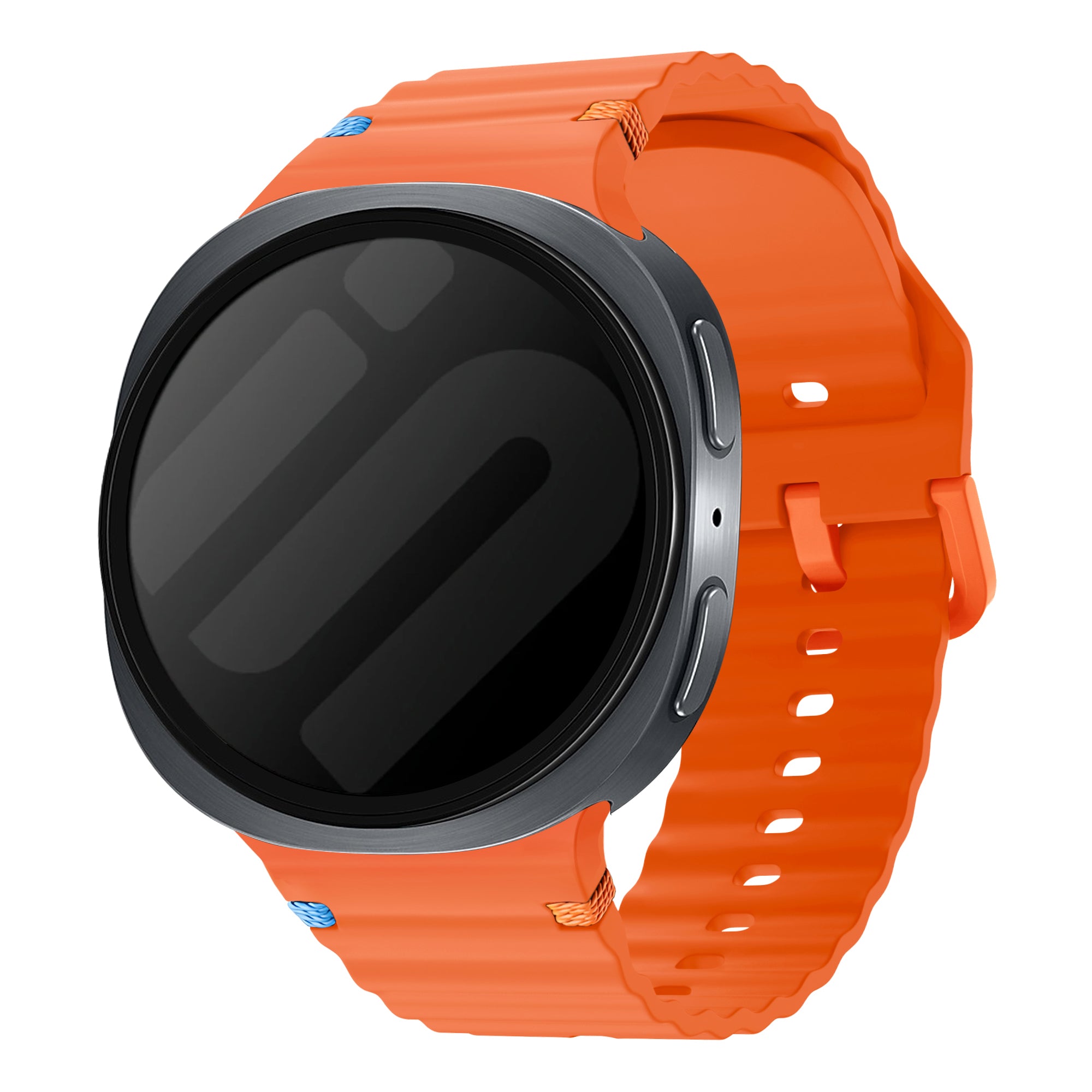 Bracelet silicone Wave Samsung Galaxy Watch 8 - 44mm (orange)
