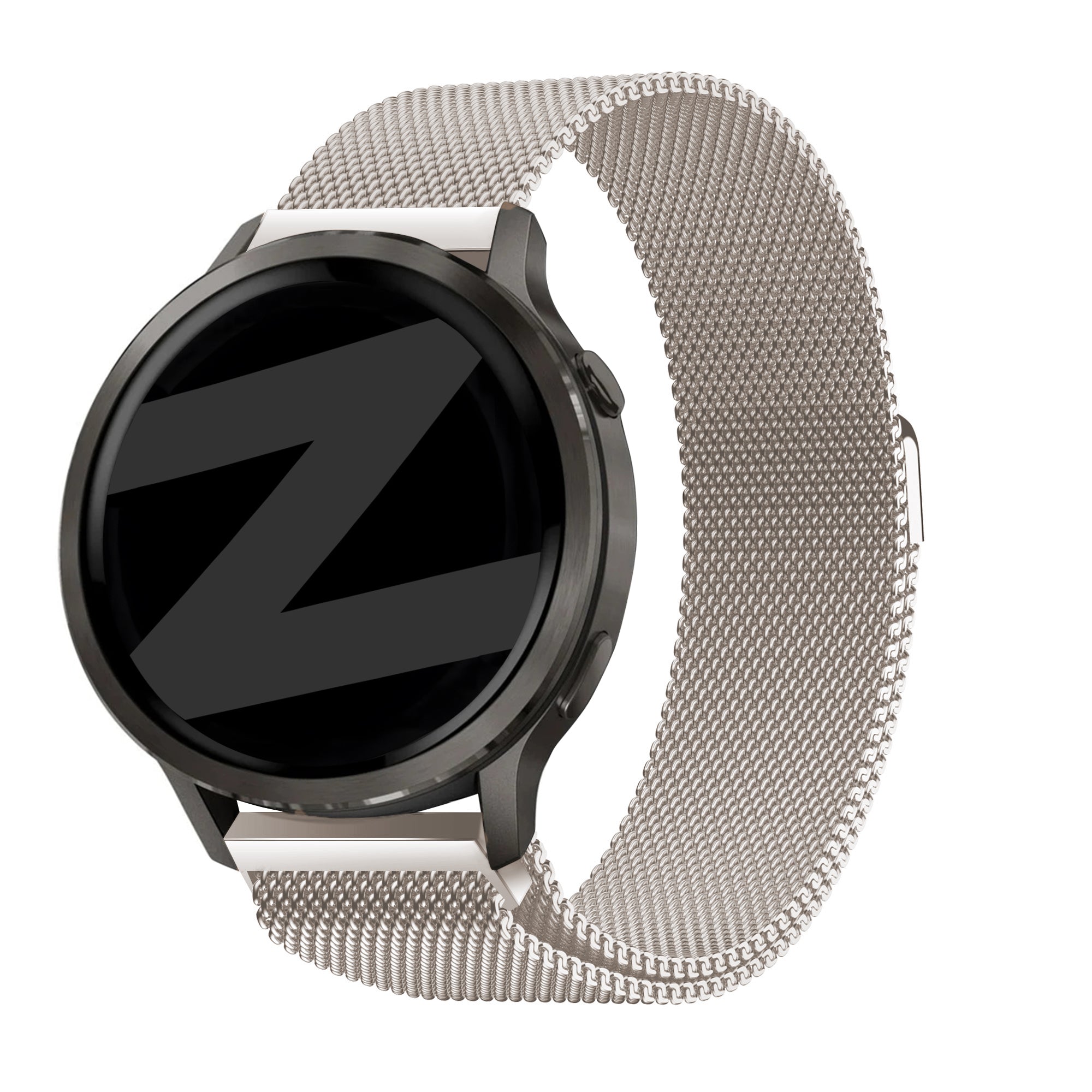 Bandz Bracelet milanais Loop Garmin Vivoactive 4s (lumière stellaire)