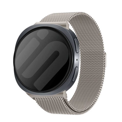 Samsung Galaxy Watch 8 Classic Milanese Strap (Starlight)