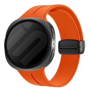 Bracelet silicone avec boucle Samsung Galaxy Watch 8 - 40mm (orange)