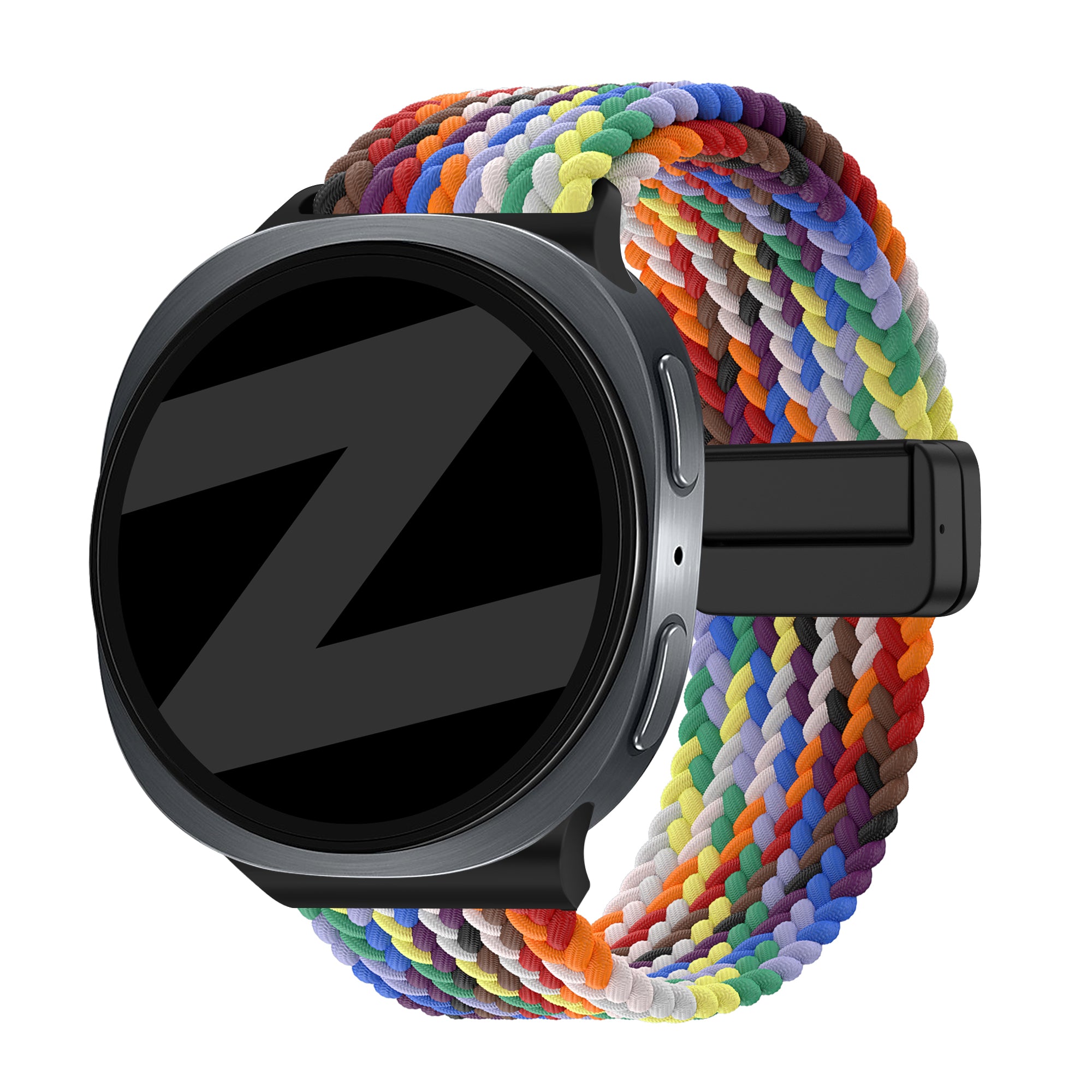 Bandz Bracelet tissé magnétique Samsung Galaxy Watch 8 - 44mm (coloré)