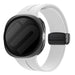 Bracelet silicone avec boucle Samsung Galaxy Watch 8 Classic (blanc)