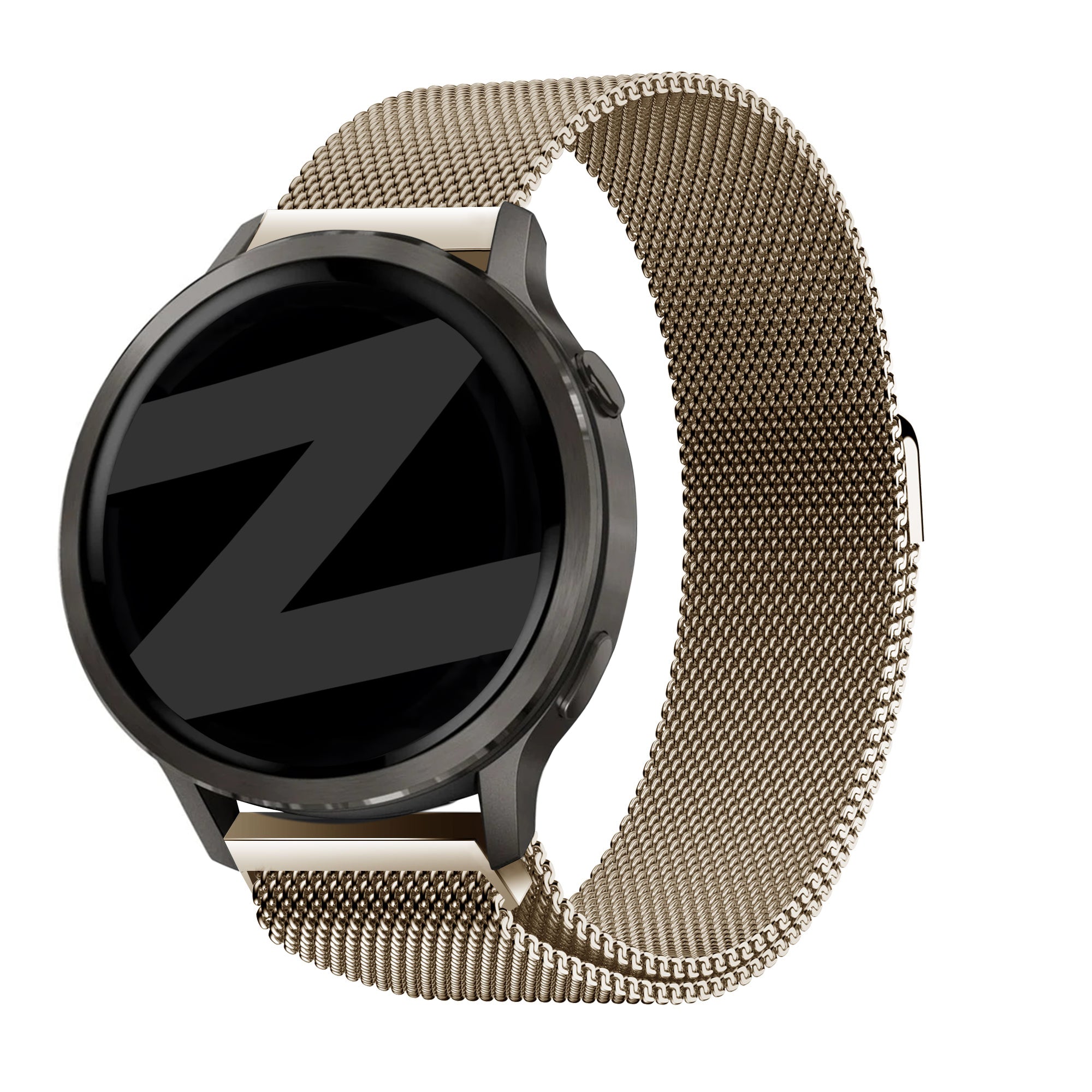 Bandz Bracelet milanais 'Loop' Garmin Forerunner 70 (champagne)