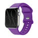 xoxo Wildhearts Bracelet silicone Apple Watch (violet foncé)