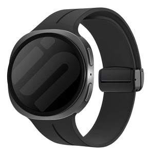 Bracelet silicone avec boucle Samsung Galaxy Watch 8 - 40mm (noir)