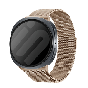 Bracelet milanais Samsung Galaxy Watch 8 Classic (rose-doré)