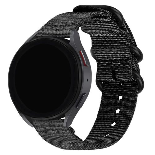 BALR Bracelet nylon avec boucle Polar Grit X Pro (noir)
