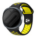 Bracelet sport Samsung Galaxy Watch 8 - 40mm (noir/jaune)