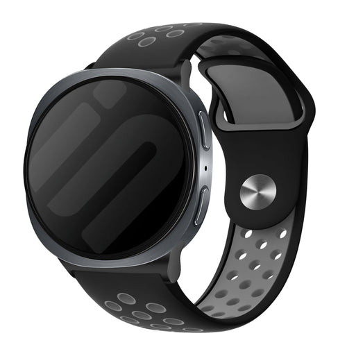 Bracelet sport Samsung Galaxy Watch 8 - 40mm (noir/gris)