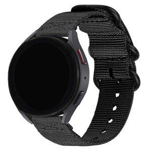 BALR Bracelet nylon avec boucle Fossil Gen 5 (noir)