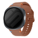 Bracelet silicone ondulé Samsung Galaxy Watch 8 - 44mm (marron)