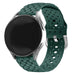 Bracelet silicone tissé Samsung Galaxy Watch 4 44mm (vert foncé)