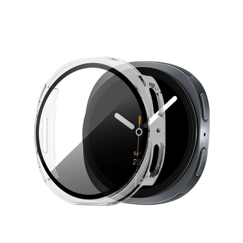 Bandz Coque PC avec verre Samsung Galaxy Watch 8 - 40mm (transparent)