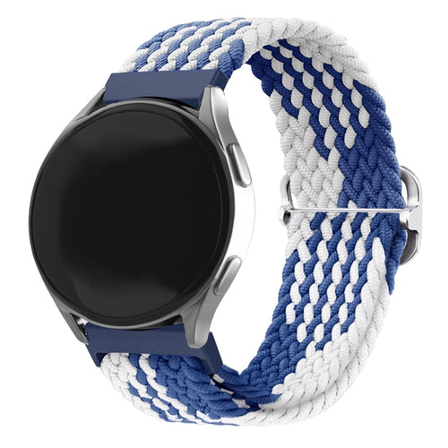 Bracelet tissé réglable Redmi Watch 5 Lite (bleu/blanc)
