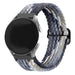Bracelet tissée régable Samsung Galaxy Watch FE (noir/blanc)
