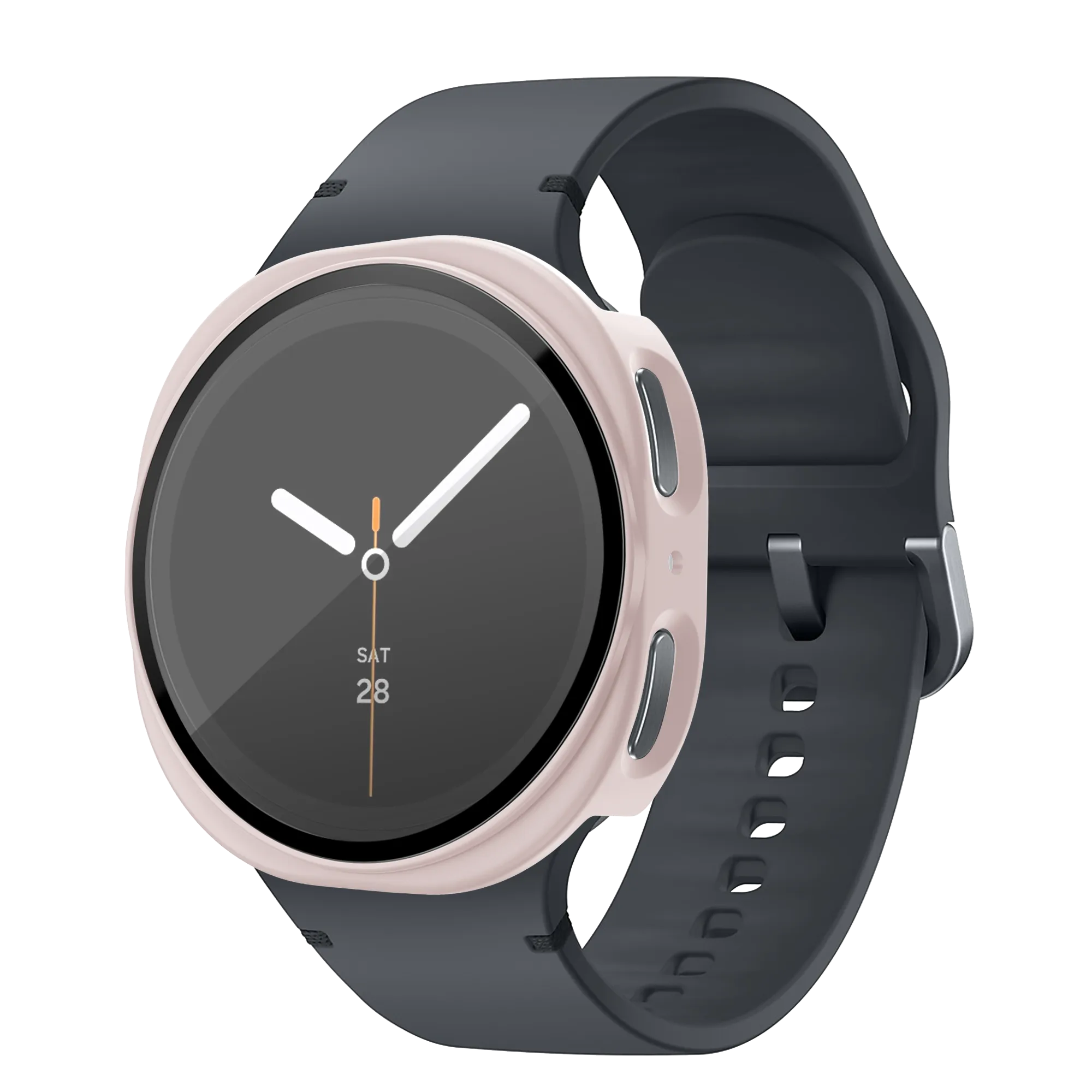 Bandz Coque PC avec verre Samsung Galaxy Watch 8 / 9 - 40mm (rose)