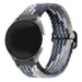 Bracelet tissée réglable Polar Grit X Pro (noir/blanc)
