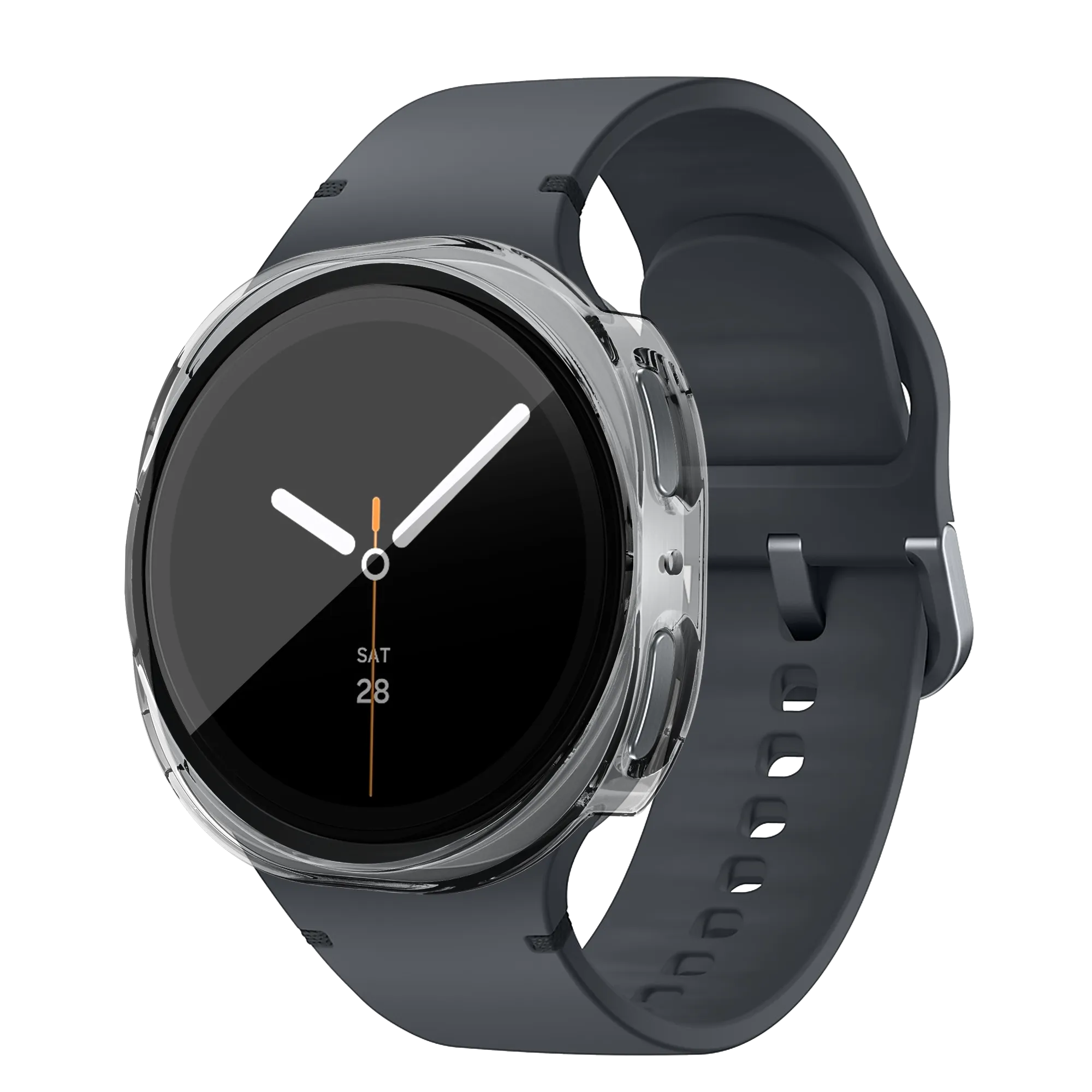 Bandz Coque PC avec verre Samsung Galaxy Watch 8 / 9 - 44mm (transparent)