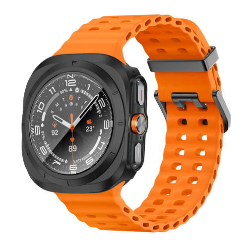 Bandz Coque PC avec verre Samsung Galaxy Watch Ultra (noir)