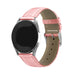 Bracelet cuir motif crocodile Huawei Watch GT 2 42mm (sable rose)