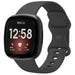 Bracelet silicone classique Fitbit Versa 3 (noir)