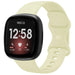 Bracelet silicone classique Fitbit Sense (jaune pâle)
