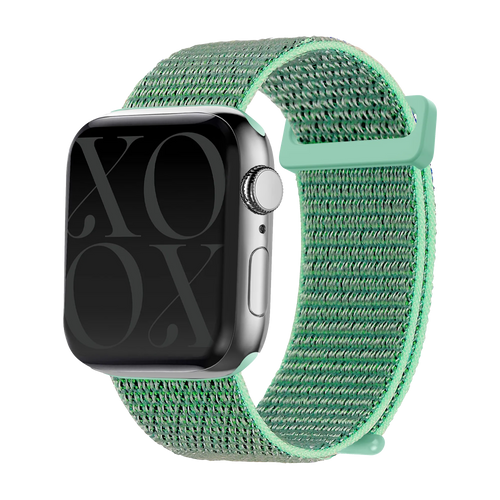 Bracelet nylon xoxo Wildhearts Apple Watch (vert menthe)