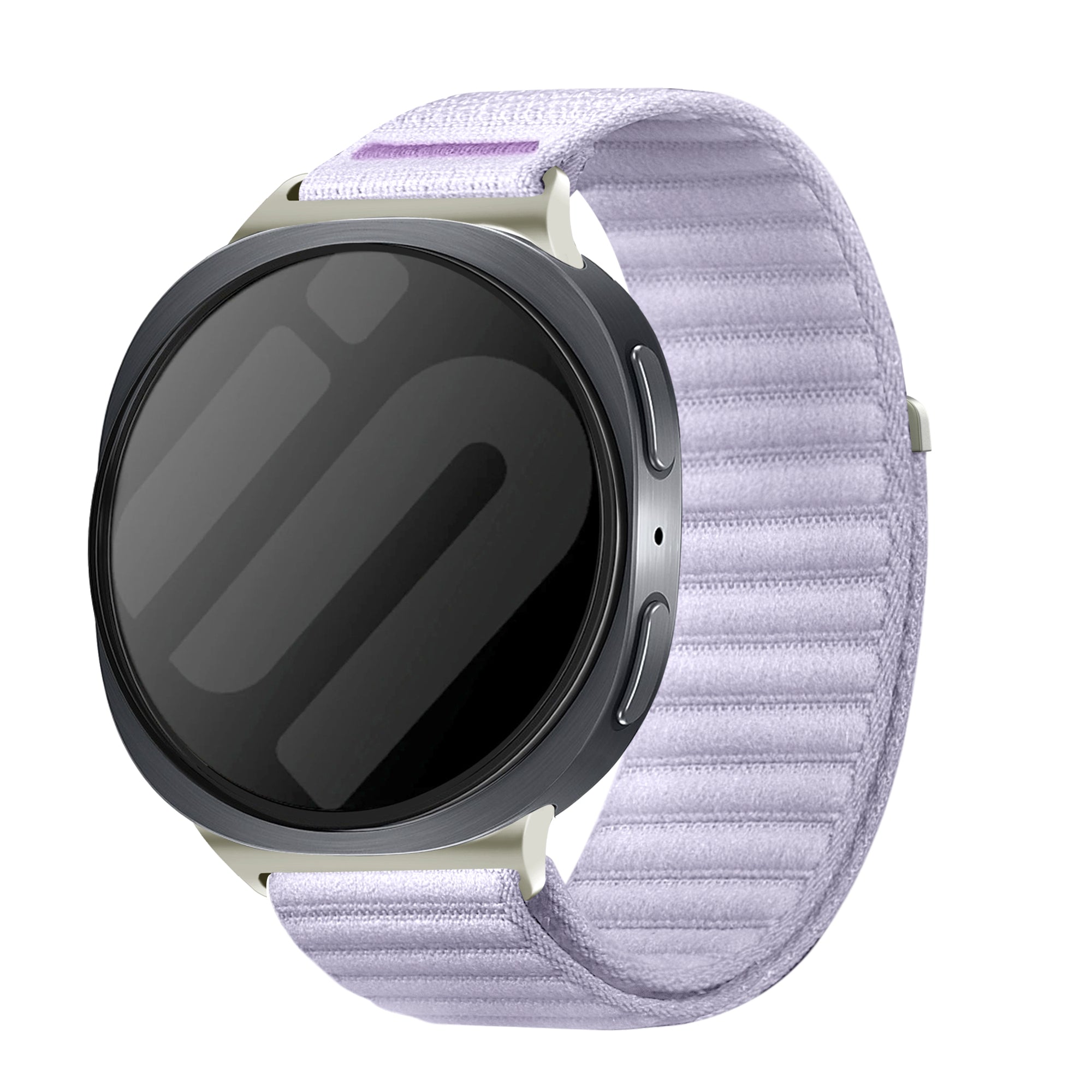 Bracelet nylon Wave Samsung Galaxy Watch 8 Classic (violet clair)