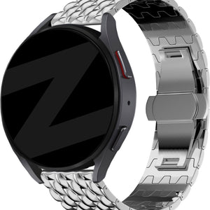 Bandz Bracelet acier inoxydable 'Dragon' universel 20mm (argent)