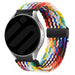 Bracelet tressé avec boucle Garmin Venu 4 - 41mm (arc-en-ciel)