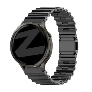 Bandz Bracelet acier premium 'Ocean' Polar Grit X Pro (noir)