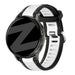 Bandz Bracelet dual sport avec boucle Garmin Venu SQ 2 (noir/blanc)