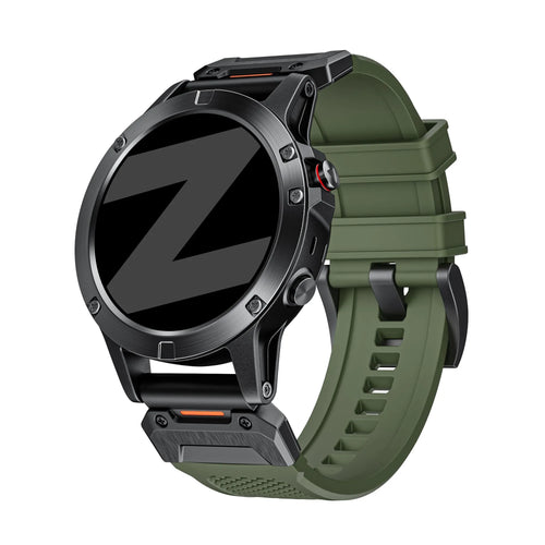 Bandz Bracelet silicone 'Explorer' Garmin Approach S70 - 47mm (verte)
