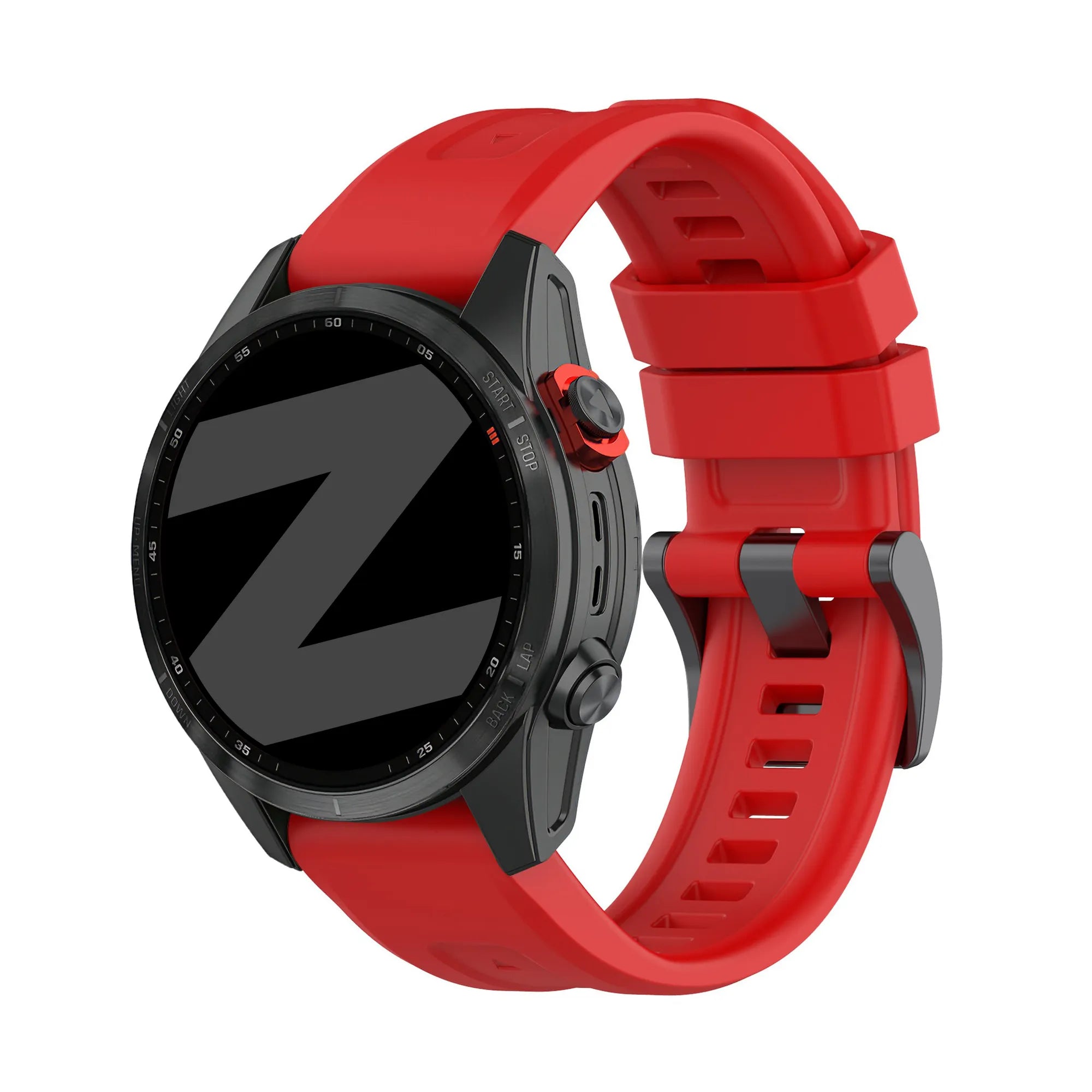 Bandz Bracelet silicone 'Classic' Garmin Approach S70 - 42mm (rouge)