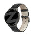 Bandz Bracelet cuir effet crocodile Garmin Venu (noir)