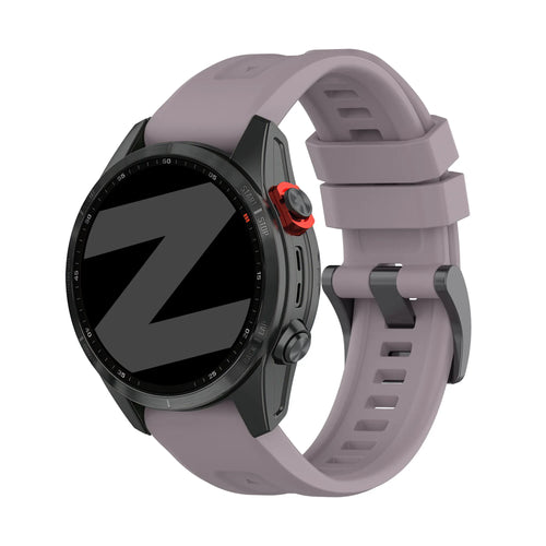 Bandz Bracelet silicone 'Classic' Garmin Approach S70 - 42mm (lavande gris)