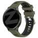 Bandz Bracelet sport avec boucle Garmin Forerunner 255s (vert olive/noir)