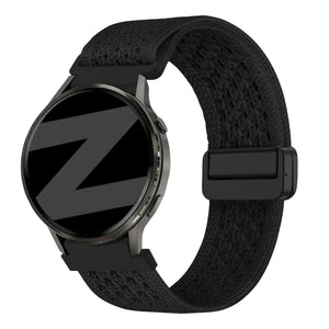 Bandz Bracelet nylon Vintage Garmin Forerunner 645 (noir)