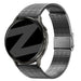 Bandz Bracelet acier ajustable Alpine Garmin D2 Air X15 (noir)