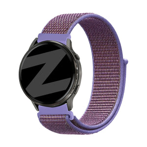 Bandz Bracelet nylon loop Garmin Venu (lila)