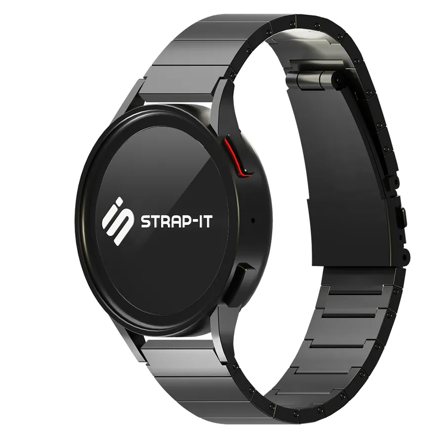 Bracelet titane 'Premium' Xiaomi Watch 2 Pro (noir)