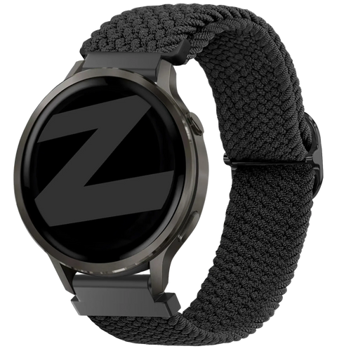 Bandz Garmin Vivomove 3s Adjustable Braided Strap (Black)