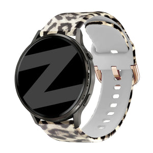 Bandz Bracelet silicone 'Léopard' Garmin Venu SQ 2