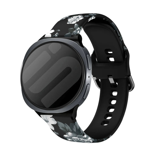 Bracelet fleur grise Samsung Galaxy Watch 8 - 40mm