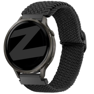 Bandz Garmin Vivoactive 4s Adjustable Braided Strap (Black)