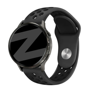 Bandz Garmin Venu 4 - 45mm Sport Strap 'Deluxe' (Dark Grey/Black)