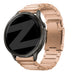 Bandz Bracelet titane Garmin Vivomove HR (or rose)