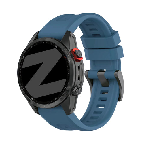 Bandz Bracelet silicone 'Classic' Garmin Approach S70 - 47mm (roche verte)