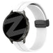 Bandz Garmin Vivomove Luxe Silicone Strap with D-Buckle (White)